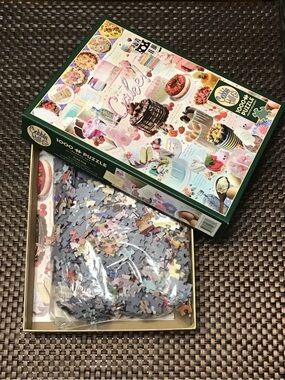 50% OFF if Bundled / Cobble Hill Cake Time 1000 Piece Jigsaw Puzzle
